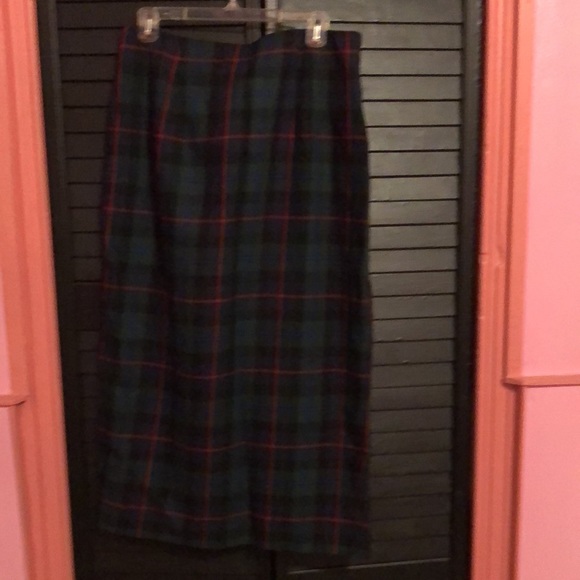 Plaid wrap skirt - Picture 4 of 4